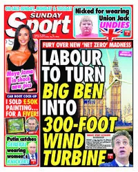 Sunday Sport - 16 August 2024