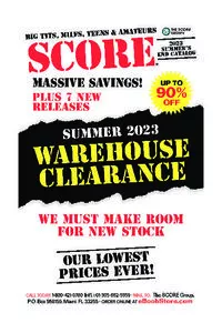 Score - 2023 Summer's End Catalog
