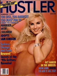 Hustler USA - August 1991