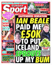 Sunday Sport - 25 August 2023