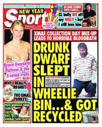 Sunday Sport - 31 December 2023